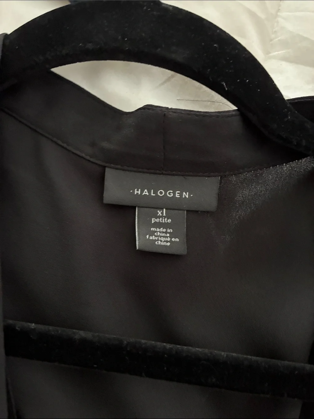 Halogen sleeveless draped